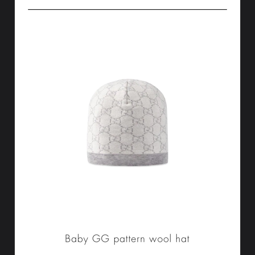 Gucci infant wool hat